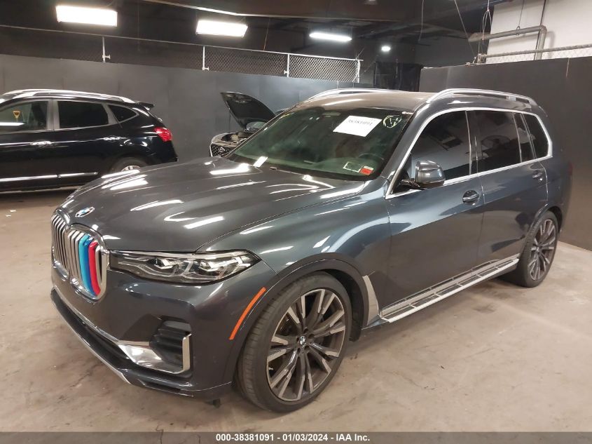 2021 BMW X7 XDRIVE40I - 5UXCW2C04M9D89375