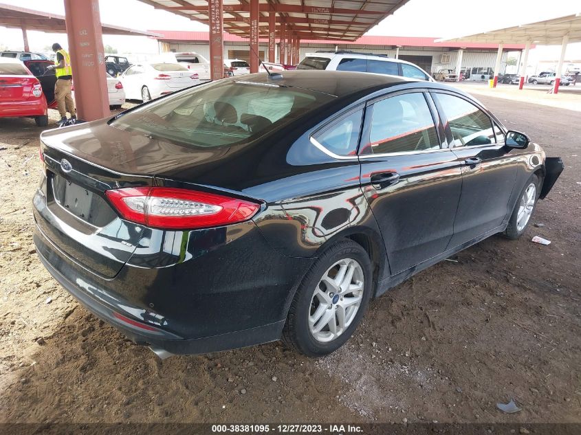 2016 FORD FUSION SE - 3FA6P0H76GR107027