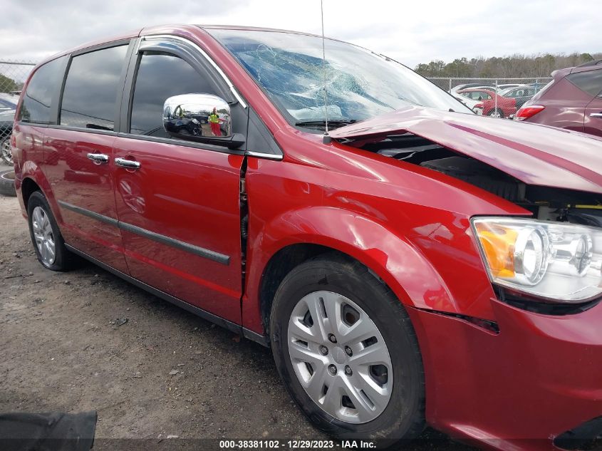 2015 DODGE GRAND CARAVAN AVP/SE - 2C4RDGBG0FR653490