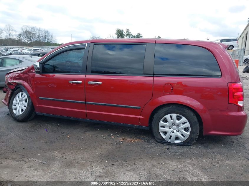 2015 DODGE GRAND CARAVAN AVP/SE - 2C4RDGBG0FR653490