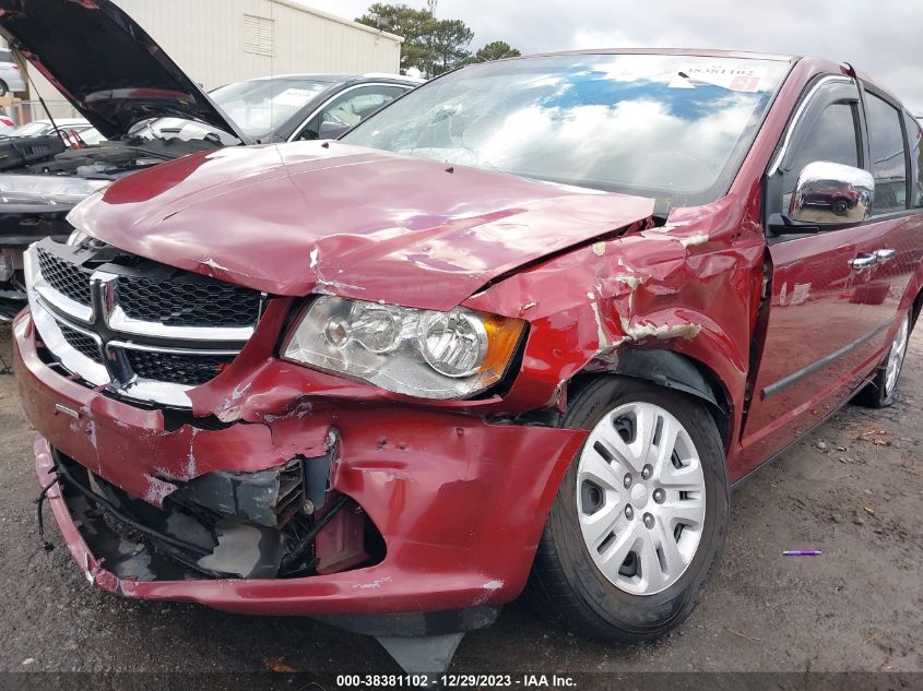 2015 DODGE GRAND CARAVAN AVP/SE - 2C4RDGBG0FR653490