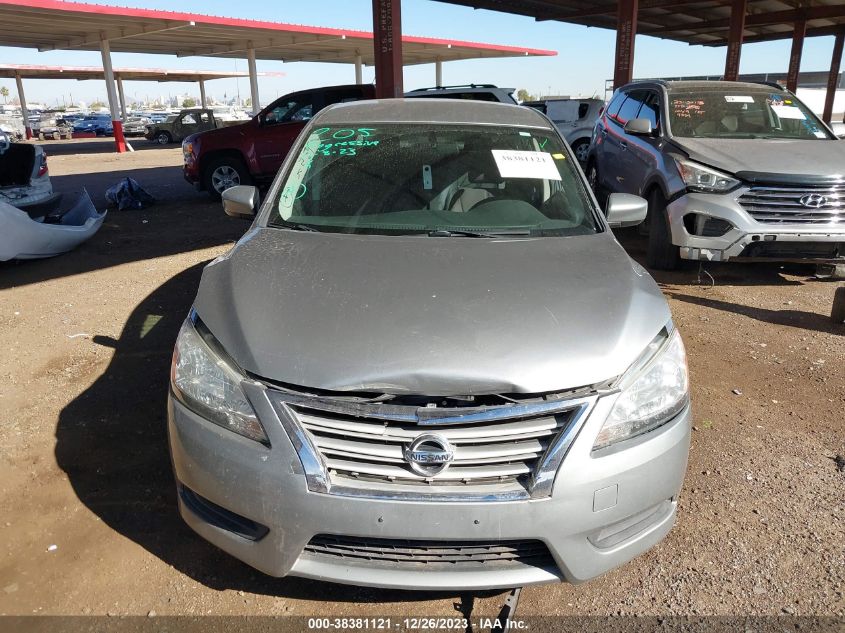2013 NISSAN SENTRA S/SV/SR/SL - 3N1AB7AP0DL652793