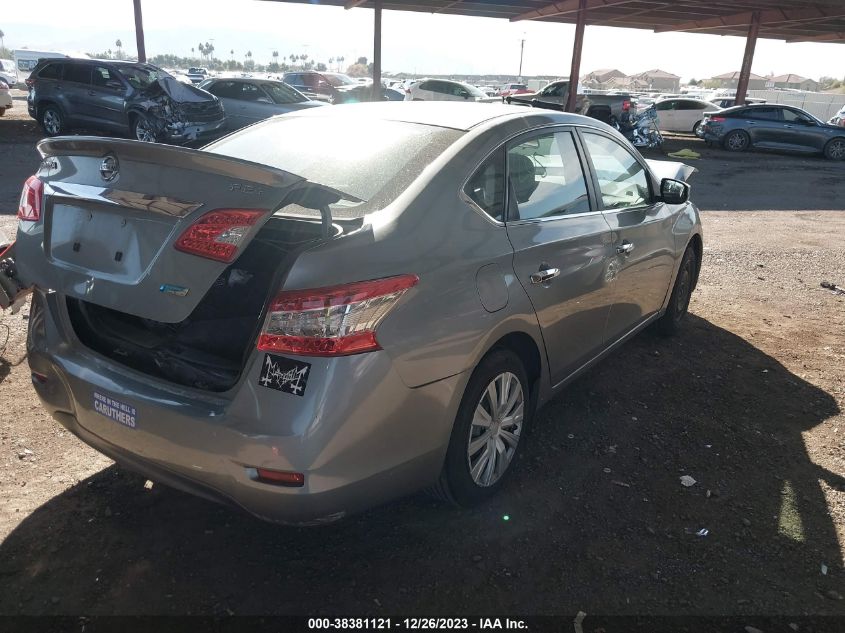 2013 NISSAN SENTRA S/SV/SR/SL - 3N1AB7AP0DL652793