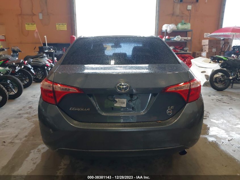 2017 TOYOTA COROLLA L/LE/XLE/SE/XSE - 2T1BURHE0HC836801