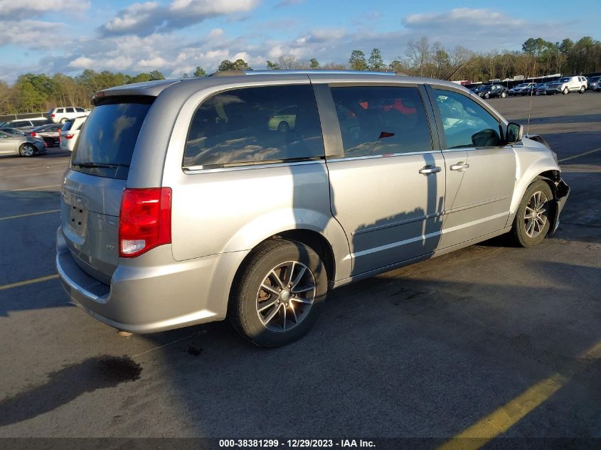 2016 DODGE GRAND CARAVAN SXT - 2C4RDGCG4GR350969
