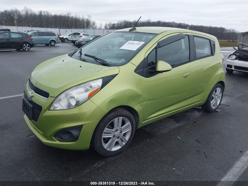 2013 CHEVROLET SPARK 1LT AUTO - KL8CD6S98DC528706