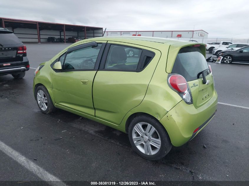 2013 CHEVROLET SPARK 1LT AUTO - KL8CD6S98DC528706