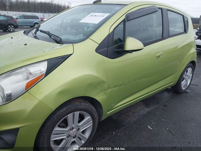 2013 CHEVROLET SPARK 1LT AUTO - KL8CD6S98DC528706