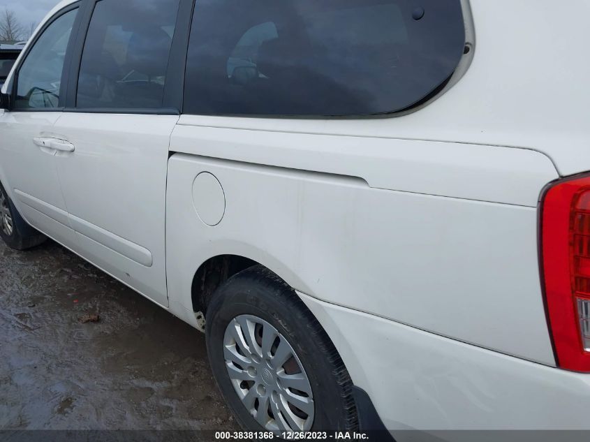2014 KIA SEDONA LX - KNDMG4C76E6538655