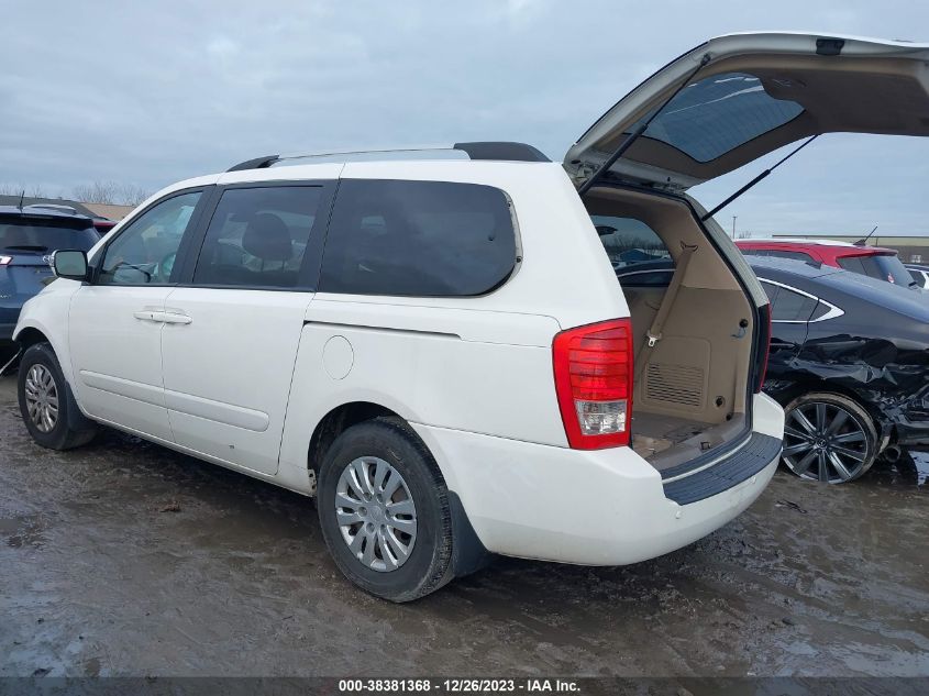 2014 KIA SEDONA LX - KNDMG4C76E6538655