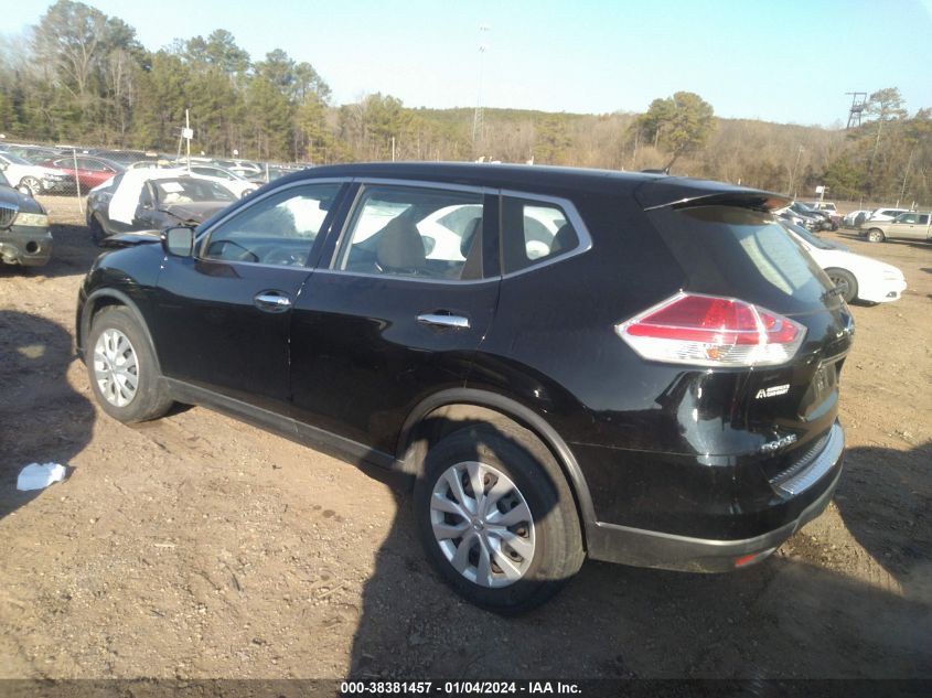 2015 NISSAN ROGUE S/SL/SV - KNMAT2MV7FP537977