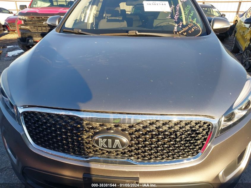 2017 KIA SORENTO LX/L - 5XYPG4A53HG319989