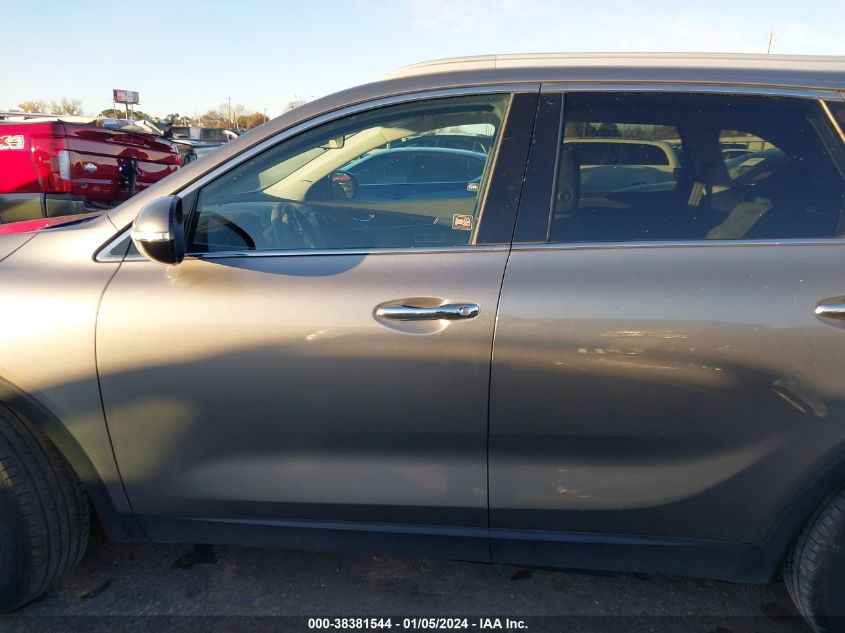 2017 KIA SORENTO LX/L - 5XYPG4A53HG319989