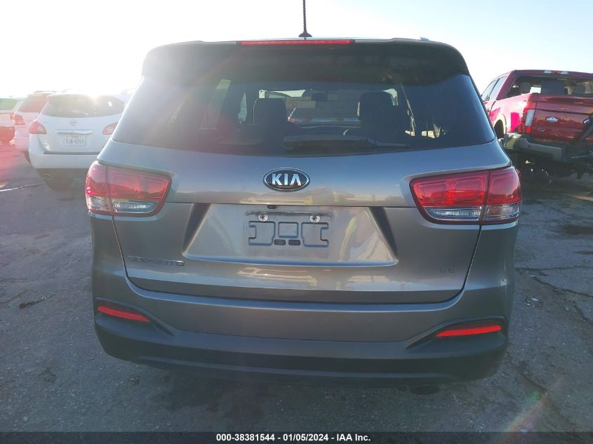 2017 KIA SORENTO LX/L - 5XYPG4A53HG319989