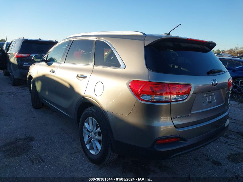 2017 KIA SORENTO LX/L - 5XYPG4A53HG319989