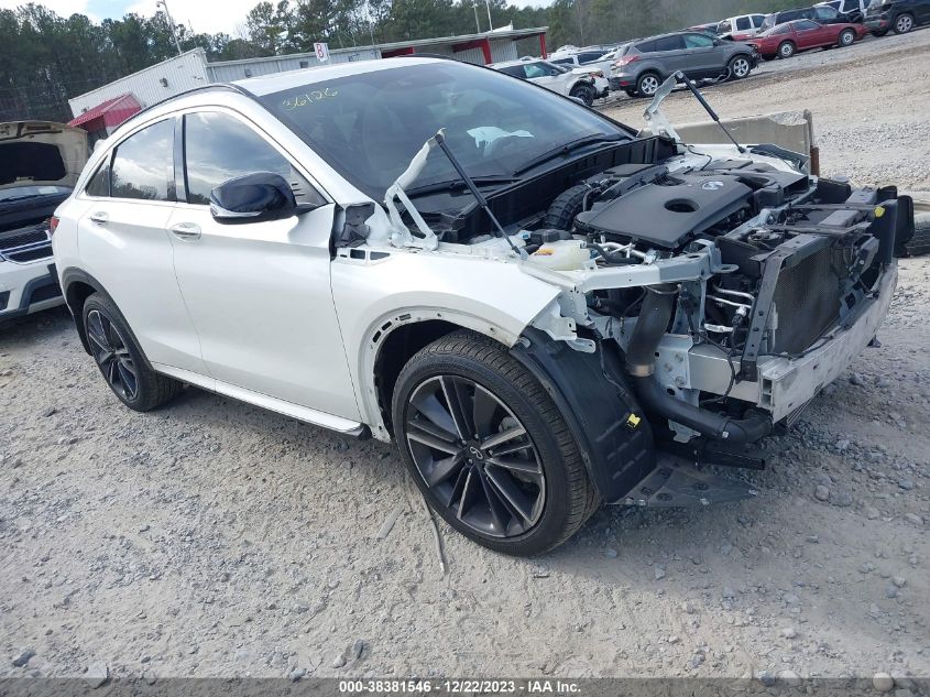 2022 INFINITI QX55 LUXE AWD - 3PCAJ5J33NF101596
