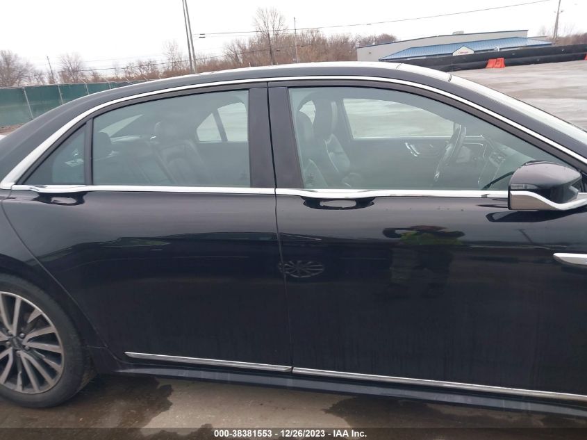 2019 LINCOLN CONTINENTAL SELECT 1LN6L9SK1K5604534