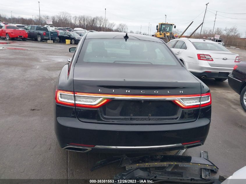 2019 LINCOLN CONTINENTAL SELECT 1LN6L9SK1K5604534