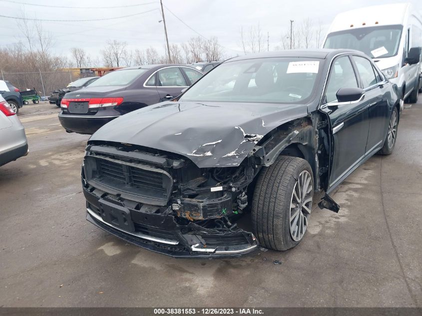 2019 LINCOLN CONTINENTAL SELECT 1LN6L9SK1K5604534