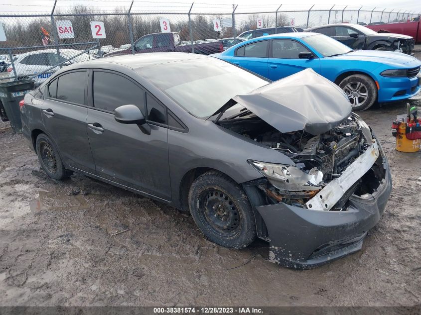 2013 HONDA CIVIC LX 2HGFB2F58DH553243