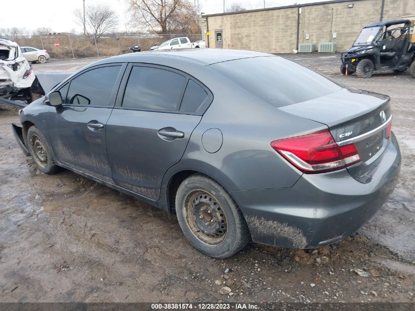 2013 HONDA CIVIC LX 2HGFB2F58DH553243