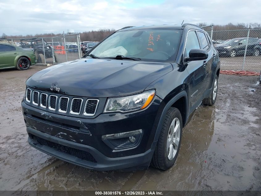 2020 JEEP COMPASS LATITUDE 4X4 - 3C4NJDBB7LT219652