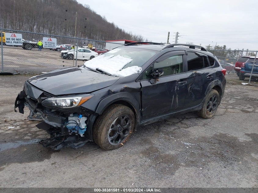 VIN JF2GTHSC2NH271678 2022 SUBARU CROSSTREK SPORT
