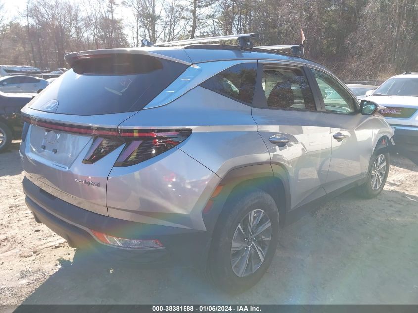 2023 HYUNDAI TUCSON HYBRID BLUE - KM8JBCA16PU086291