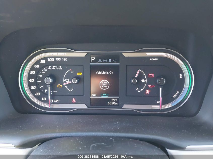 2023 HYUNDAI TUCSON HYBRID BLUE - KM8JBCA16PU086291