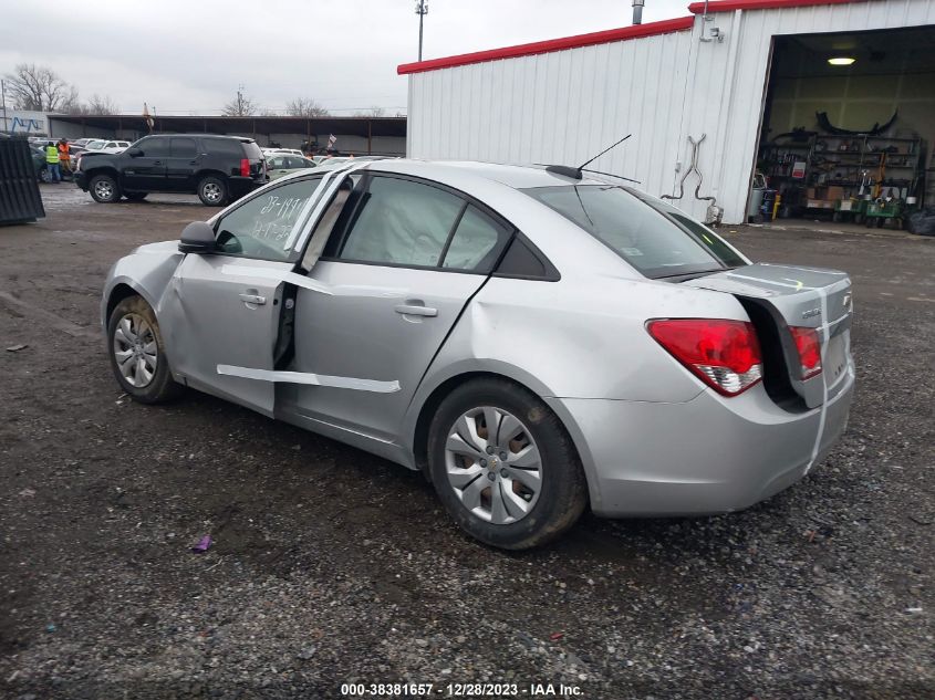 2015 CHEVROLET CRUZE LS - 1G1PA5SH1F7224172