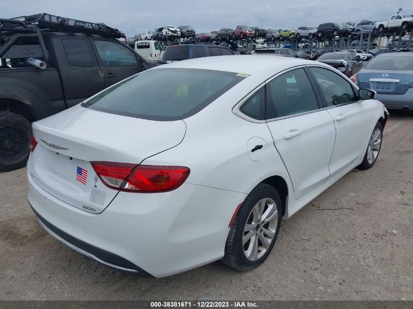 2015 CHRYSLER 200 LIMITED - 1C3CCCAB1FN611175