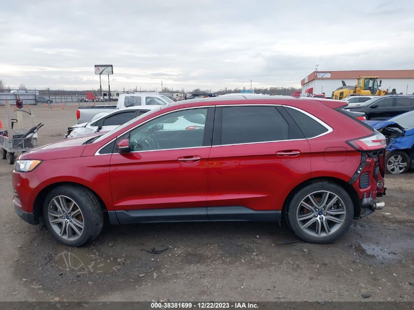 2FMPK3K98KBB26559 2019 FORD EDGE, photo no. 14