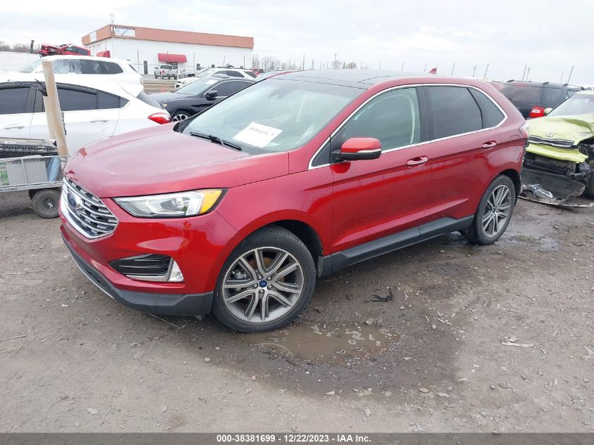 2FMPK3K98KBB26559 2019 FORD EDGE, photo no. 2