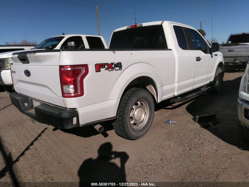 2017 FORD F-150 XL - 1FTFX1EF5HKC66669