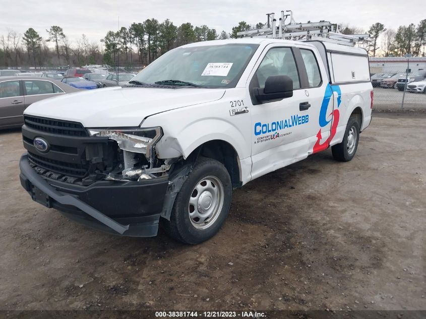 2019 FORD F-150 XL - 1FTEX1CB4KKD31451