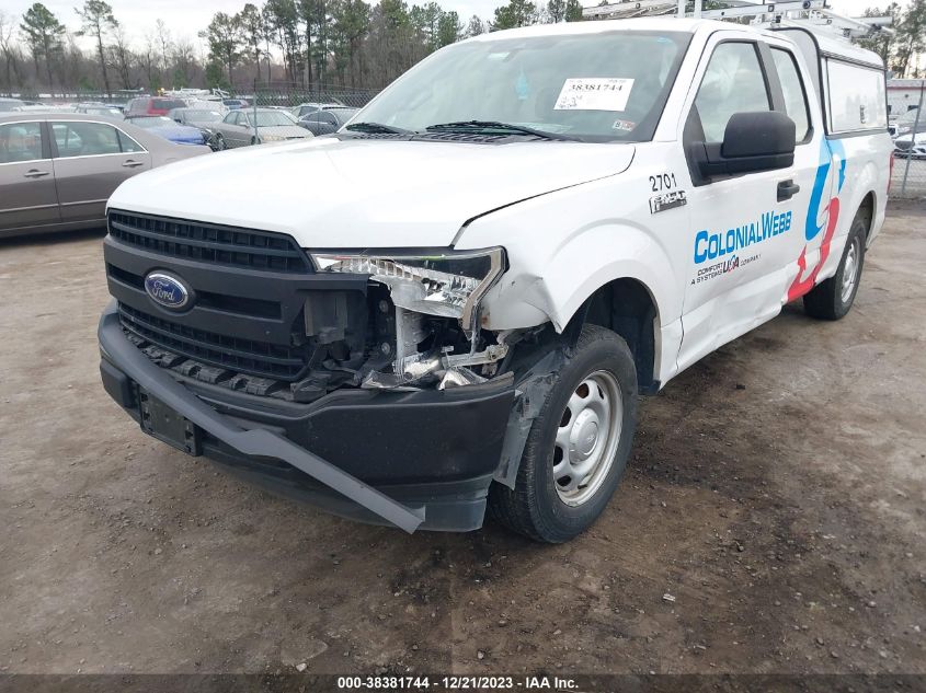 2019 FORD F-150 XL - 1FTEX1CB4KKD31451