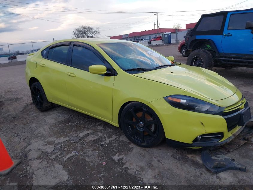 2013 DODGE DART SXT/RALLYE - 1C3CDFBH5DD256774