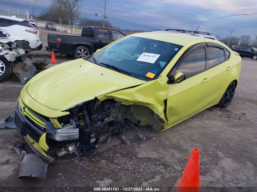 2013 DODGE DART SXT/RALLYE - 1C3CDFBH5DD256774