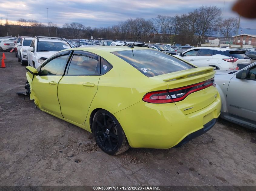 2013 DODGE DART SXT/RALLYE - 1C3CDFBH5DD256774