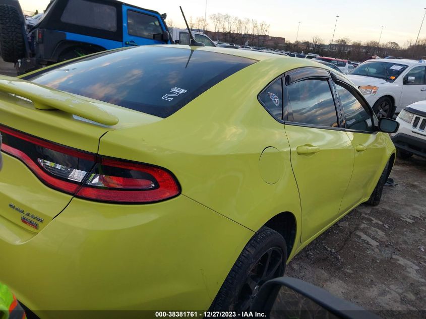 2013 DODGE DART SXT/RALLYE - 1C3CDFBH5DD256774