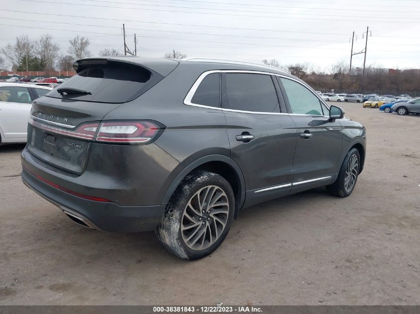 2020 LINCOLN NAUTILUS RESERVE - 2LMPJ8K99LBL15047