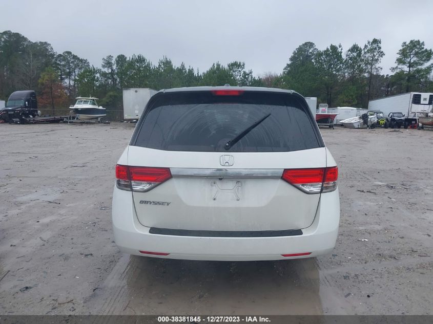 2015 HONDA ODYSSEY EX-L - 5FNRL5H65FB029346