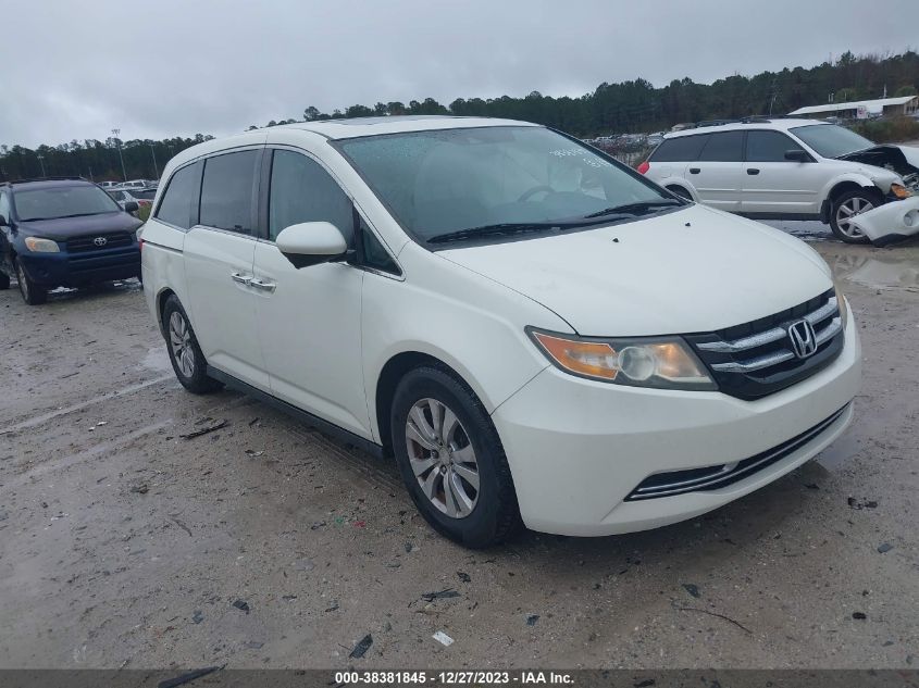 2015 HONDA ODYSSEY EX-L - 5FNRL5H65FB029346