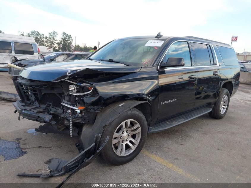 2018 CHEVROLET SUBURBAN C1500 LT - 1GNSCHKC7JR208306