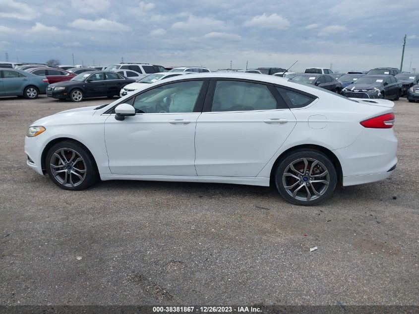 2017 FORD FUSION - 3FA6P0H79HR349585