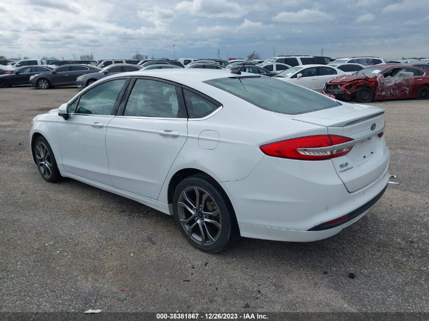 2017 FORD FUSION - 3FA6P0H79HR349585