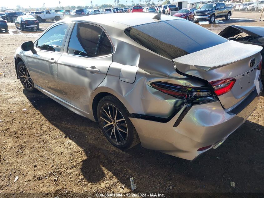 2022 TOYOTA CAMRY SE/SE NIGHT SHADE - 4T1G11AK5NU619710