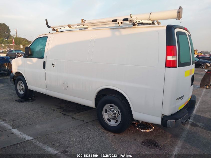 2014 CHEVROLET EXPRESS 2500 WORK VAN 1GCWGFCB3E1132872