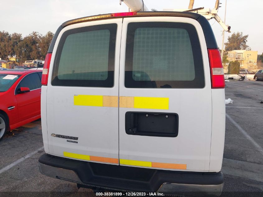2014 CHEVROLET EXPRESS 2500 WORK VAN 1GCWGFCB3E1132872