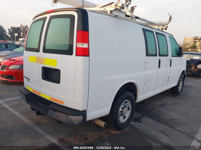 2014 CHEVROLET EXPRESS 2500 WORK VAN 1GCWGFCB3E1132872